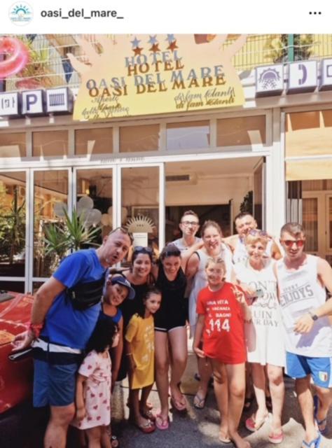 Oasi Del Mare Hotel Rimini Ngoại thất bức ảnh