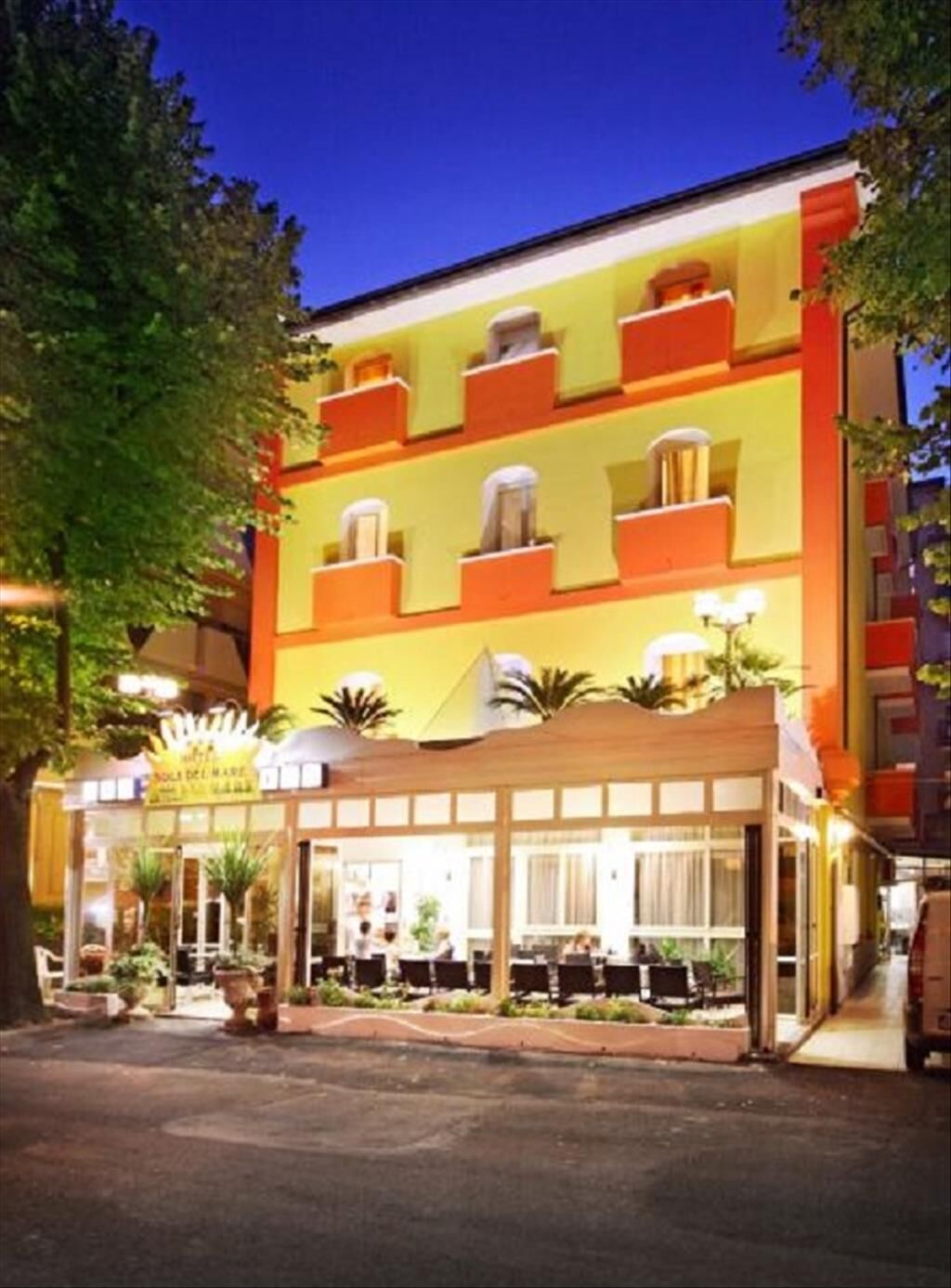 Oasi Del Mare Hotel Rimini Ngoại thất bức ảnh